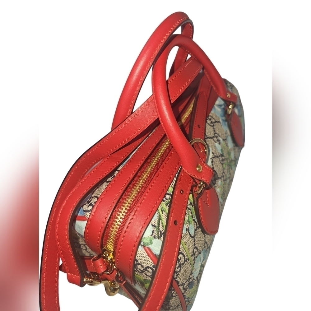*NEW* GUCCI Boston bag floral - Picture 11 of 13